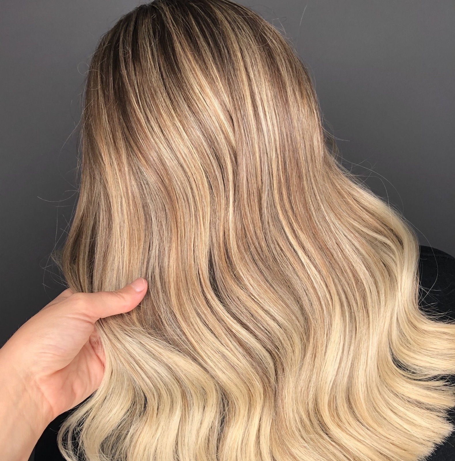 A returning client after a colour-correction session